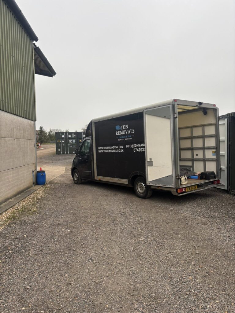 man with a van corby